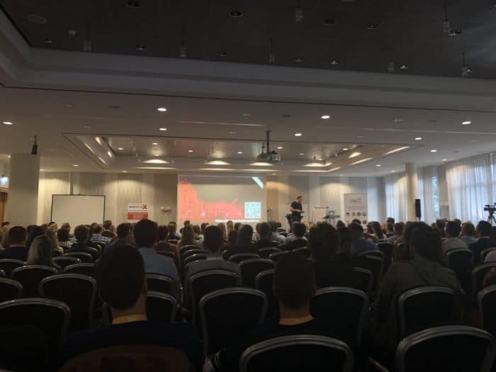 Karl Kratz Vortrag auf der OMT 2018 Konferenz